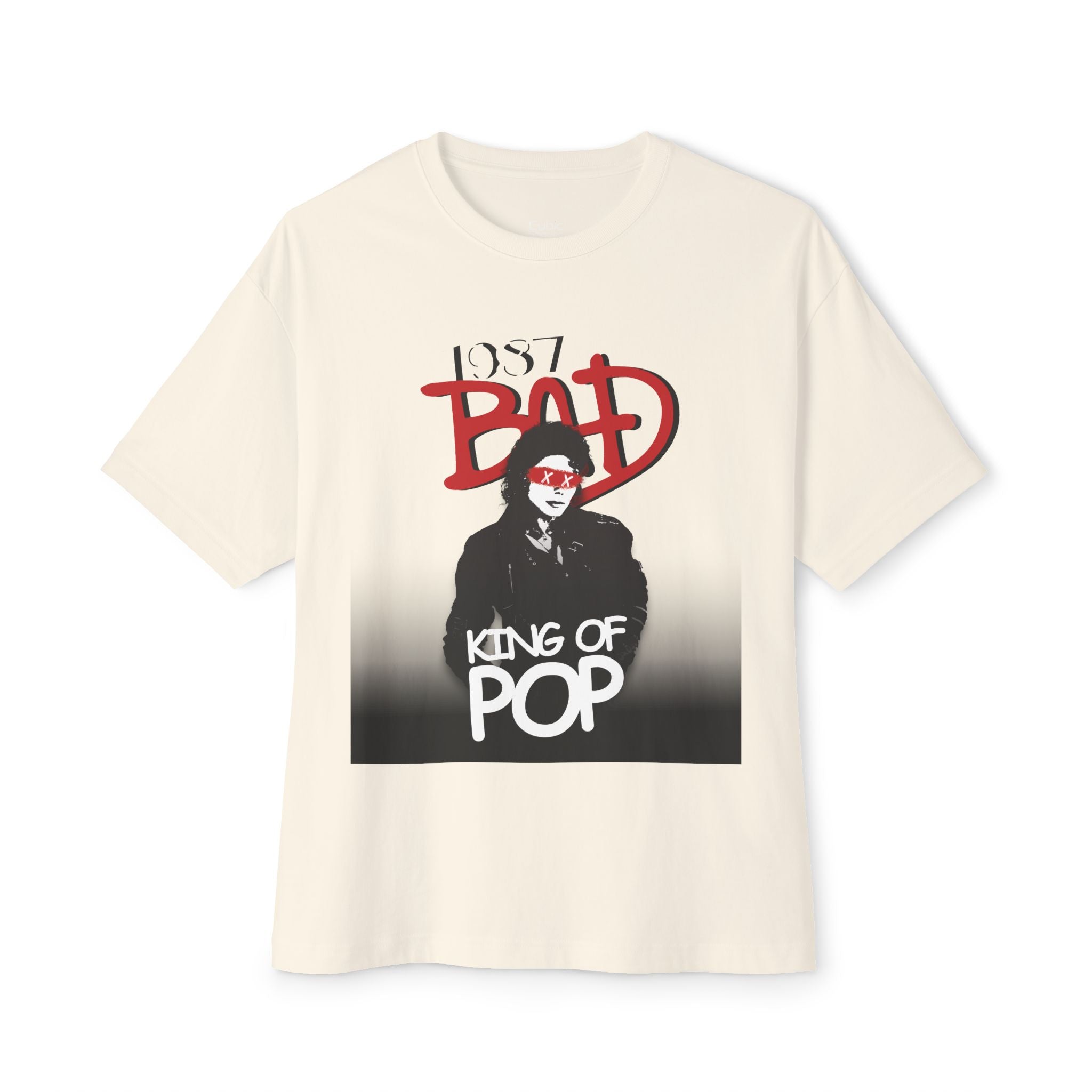 1987 BAD King of Pop Tee — Vintage Michael Jackson Concert Shirt