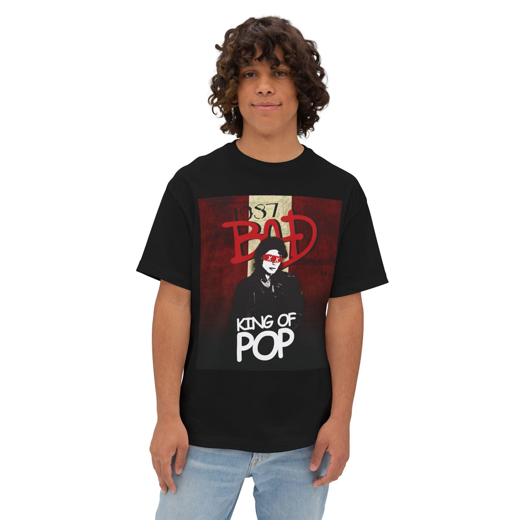 1987 BAD King of Pop Tee — Vintage Michael Jackson Concert Shirt