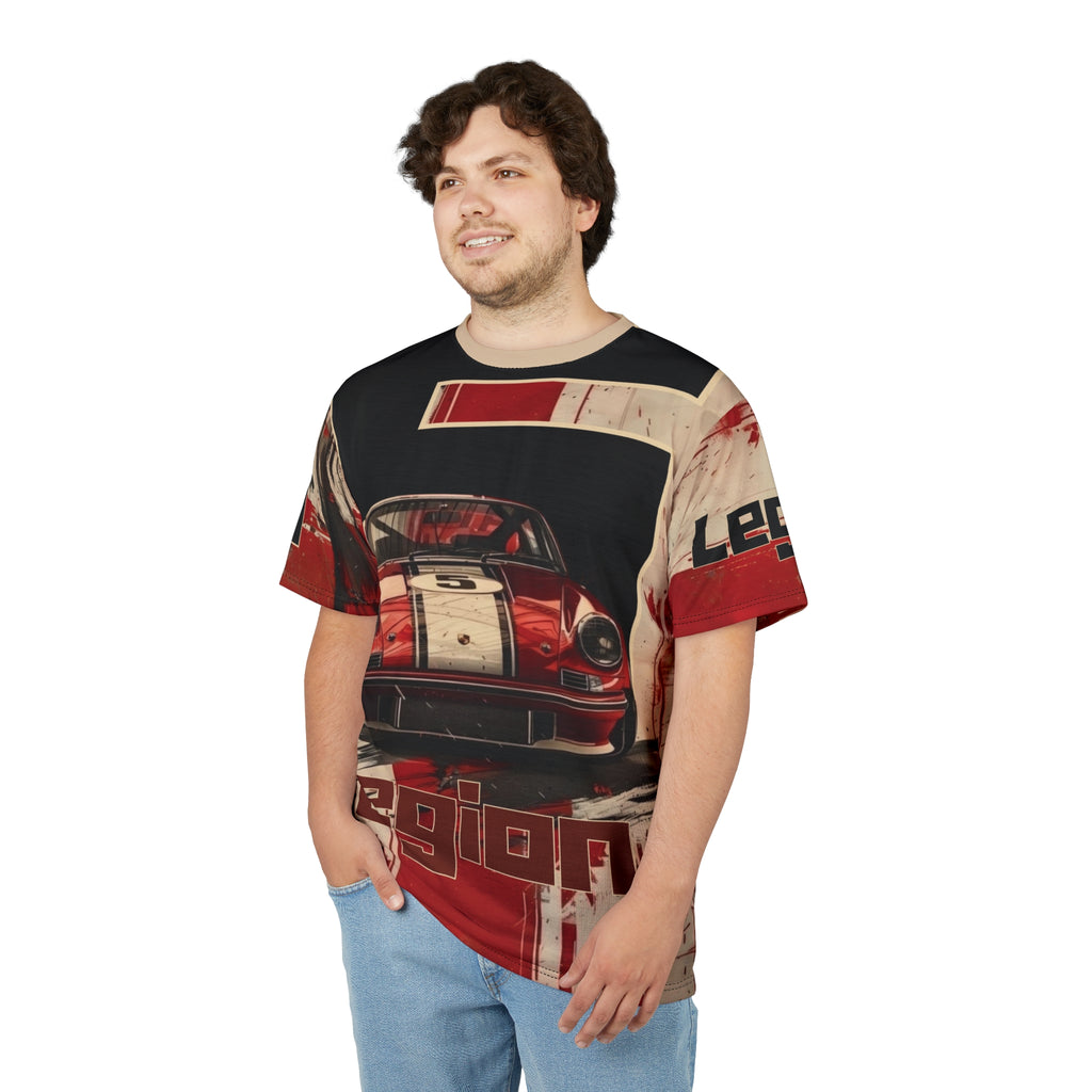 Retro Racing Car Tee | Vintage Porsche Graphic, Legion Stripes