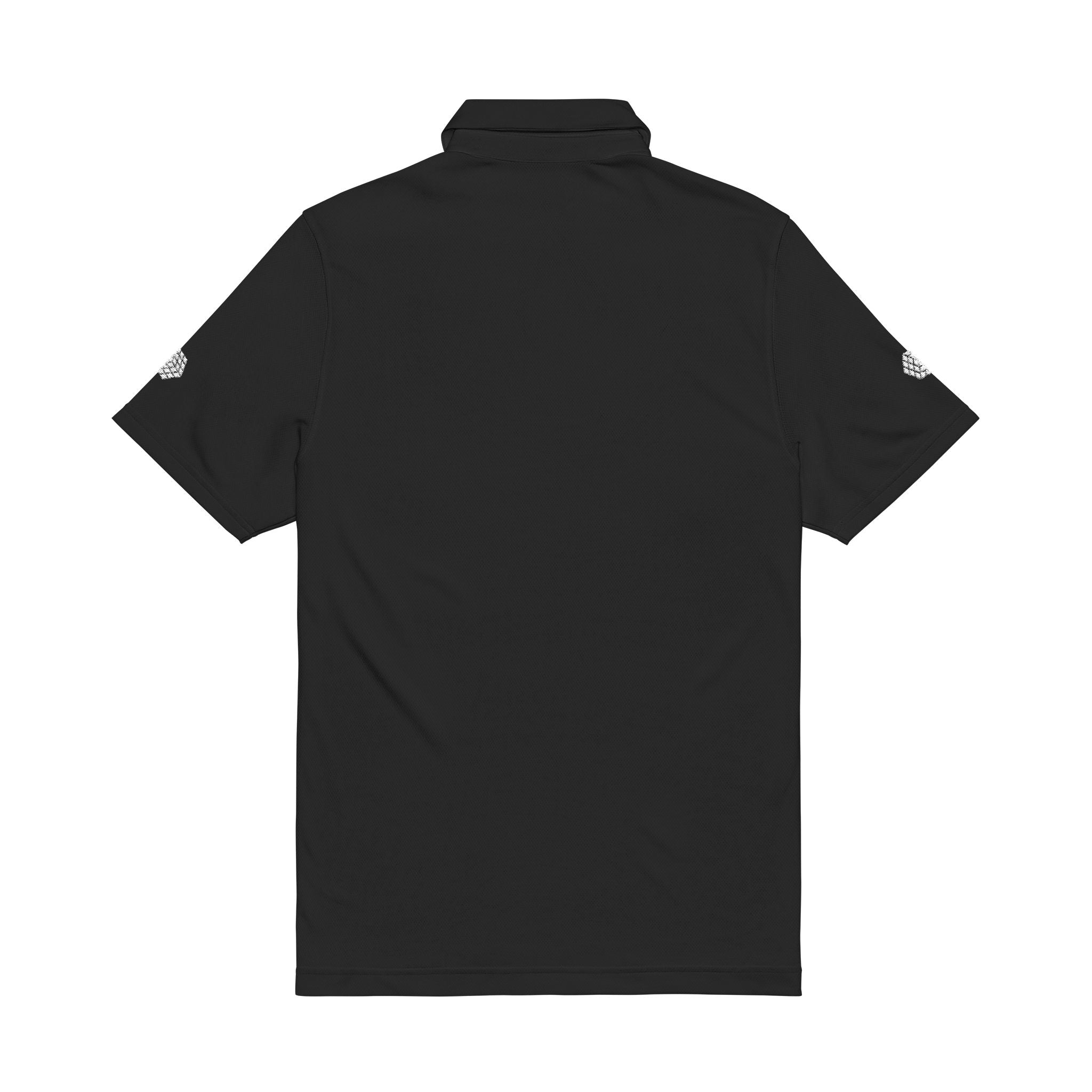 Men's Embroidered Performance Polo — Black Under Armour with Logo