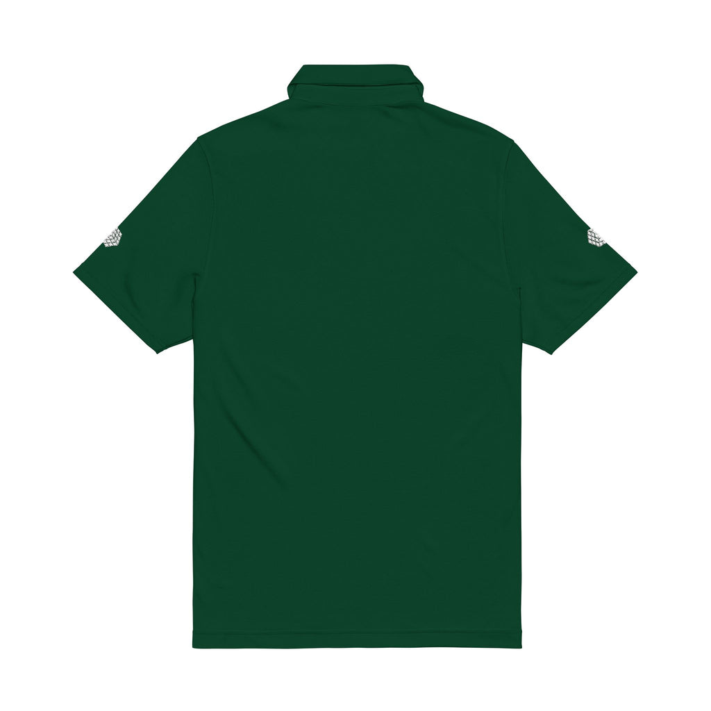 Men's Embroidered Performance Polo — Black Under Armour with Logo