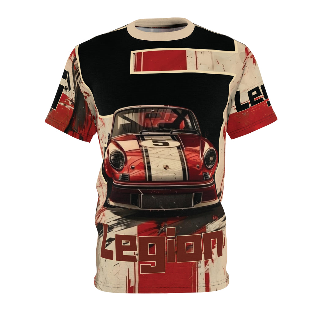 Retro Racing Car Tee | Vintage Porsche Graphic, Legion Stripes
