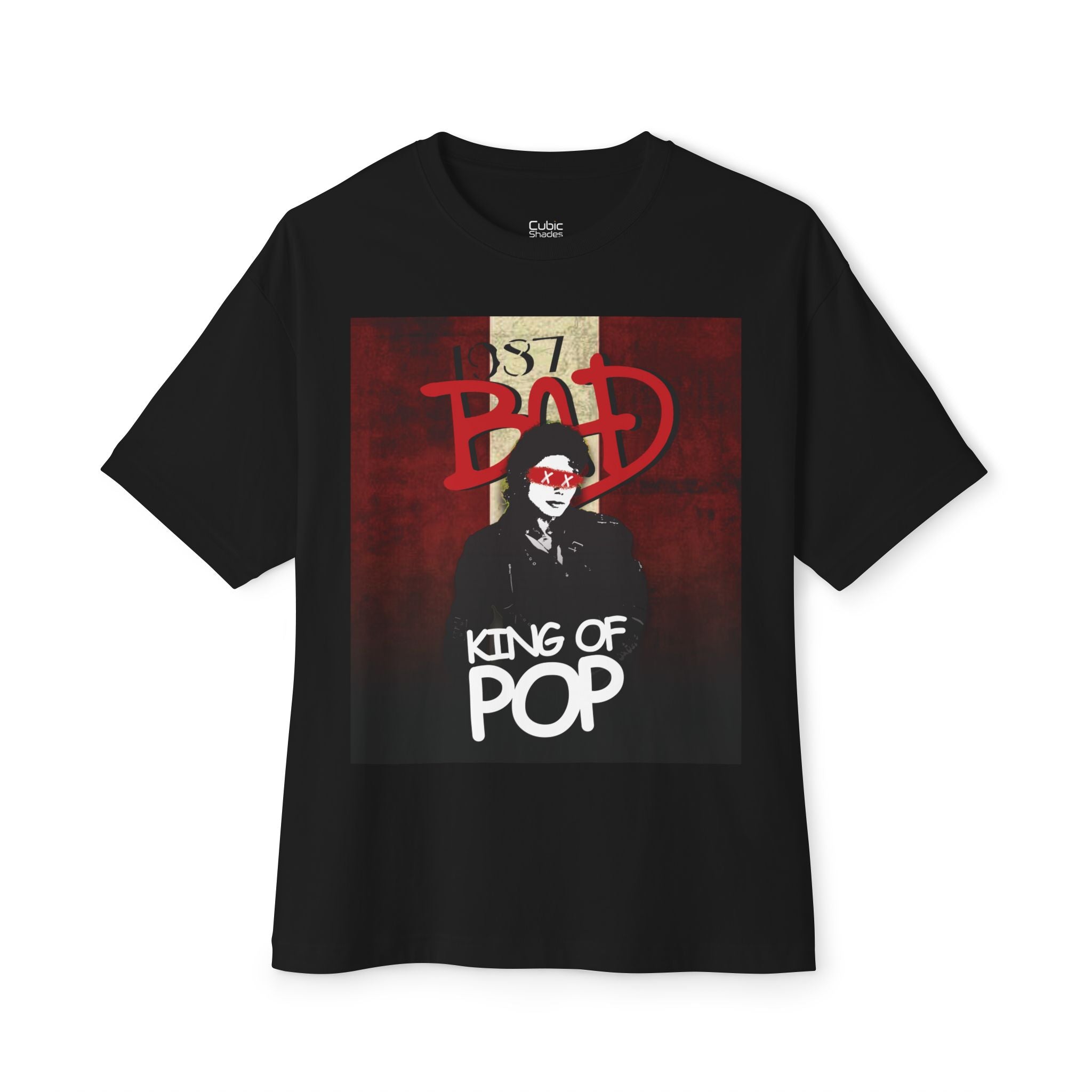 1987 BAD King of Pop Tee — Vintage Michael Jackson Concert Shirt