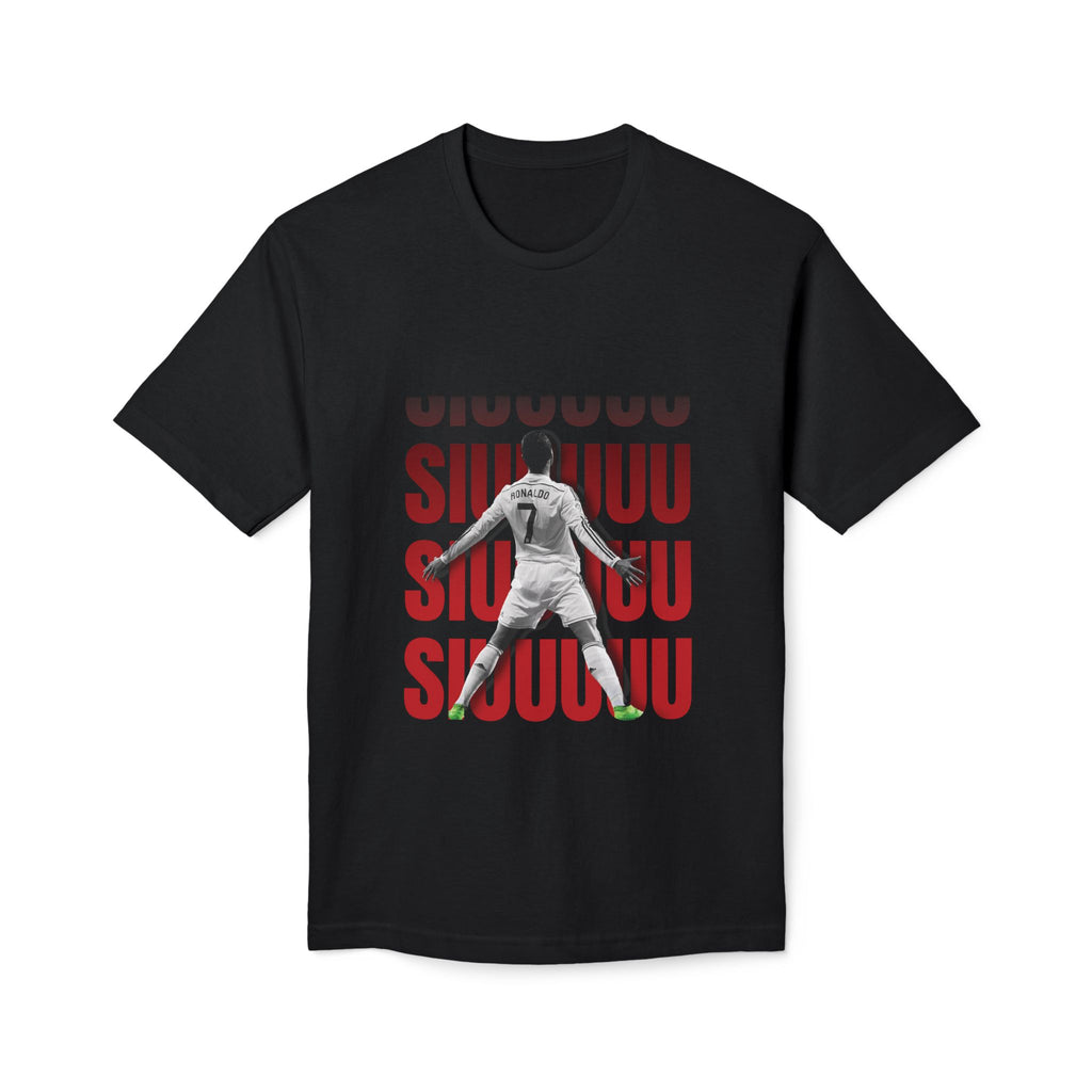 CR7 Siuuu Soccer Tee — Cristiano Ronaldo Fan Shirt