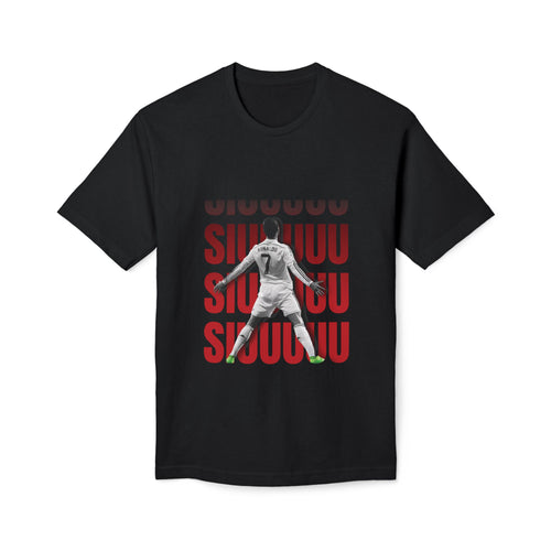 CR7 Siuuu Soccer Tee — Cristiano Ronaldo Fan Shirt