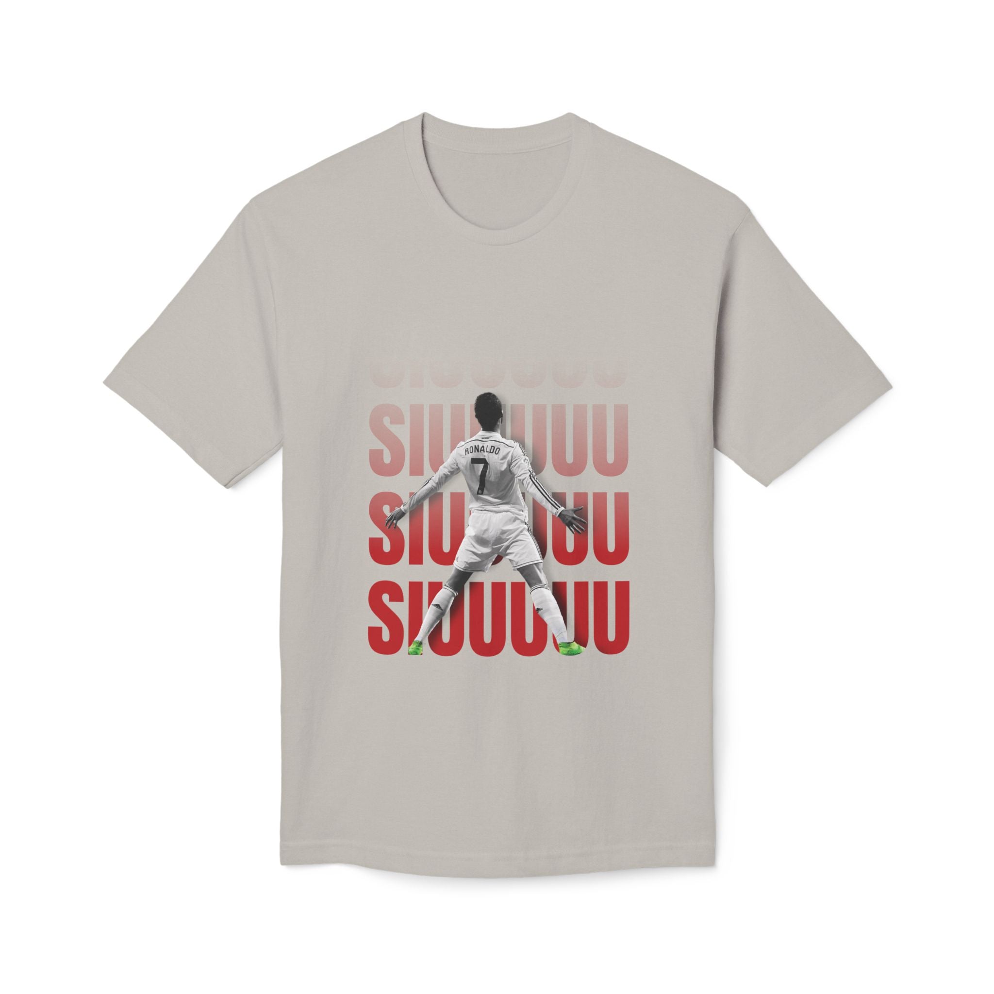 CR7 Siuuu Soccer Tee — Cristiano Ronaldo Fan Shirt