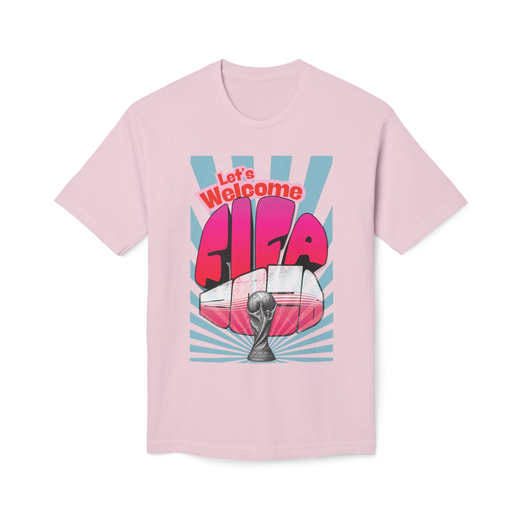 World Cup 2026 Soccer T-Shirt — FIFA Trophy Retro Graphic Tee