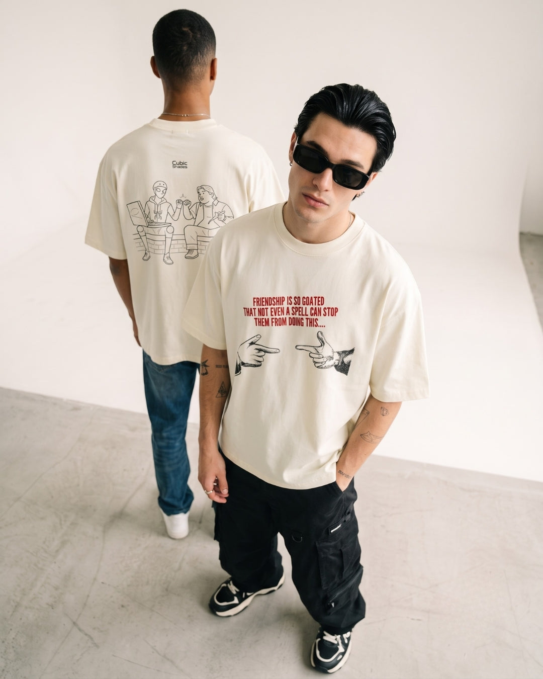Peter & Ned- Graphic Oversized T-Shirt