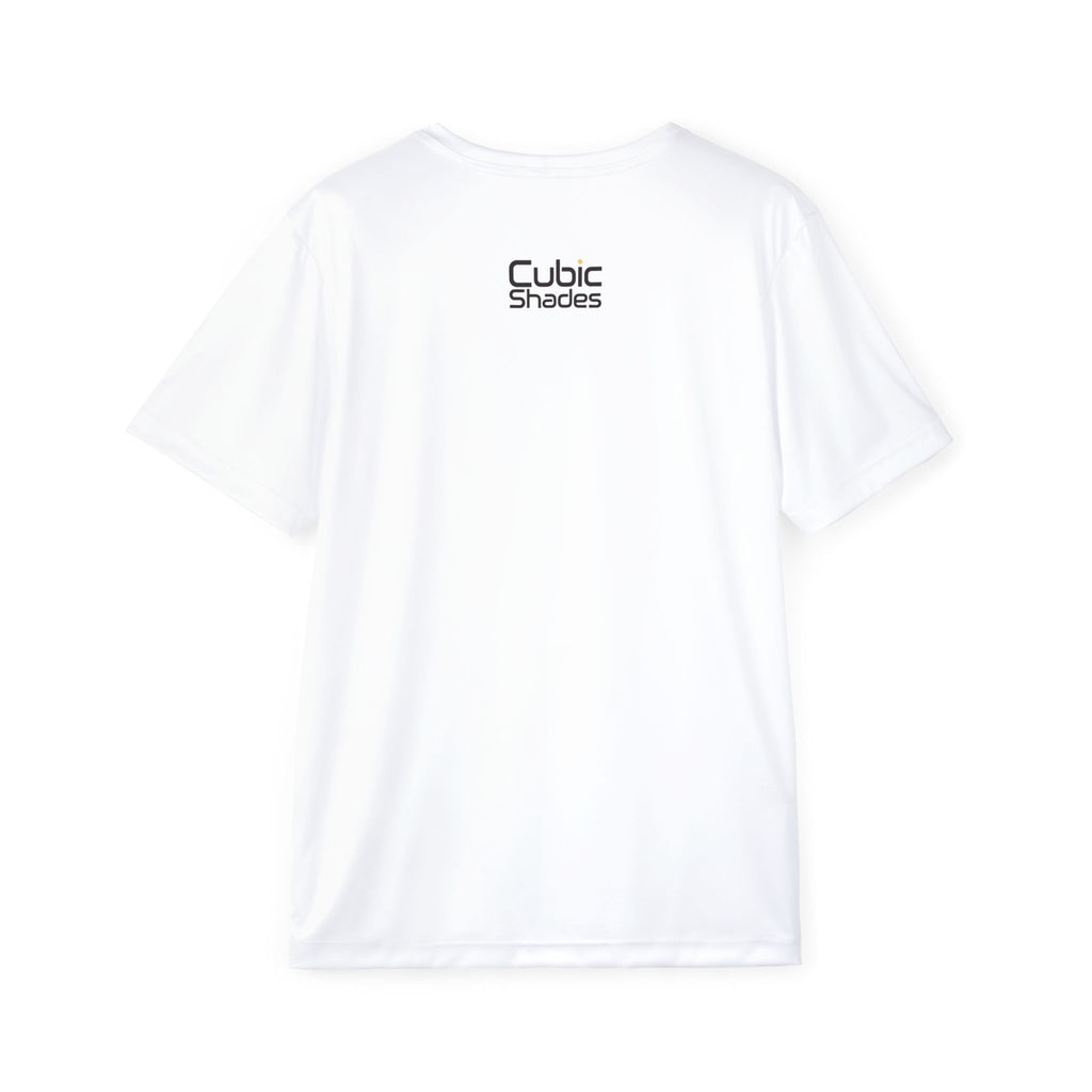 BELIEVER Oversized Tee — Bold Vertical Typography with Diagonal X Graphic