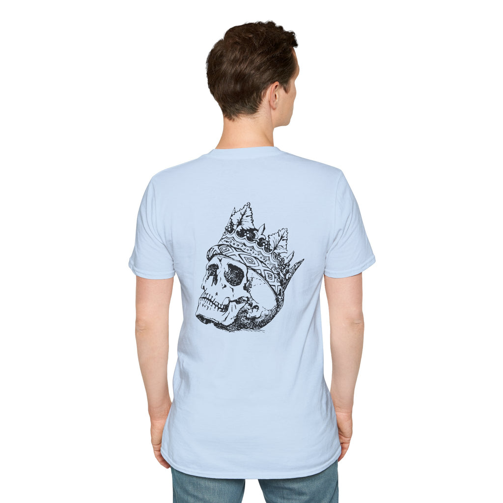 Skeleton Sports Tee — "I Only Need One Thing" Football & Soccer Graphic Shirt