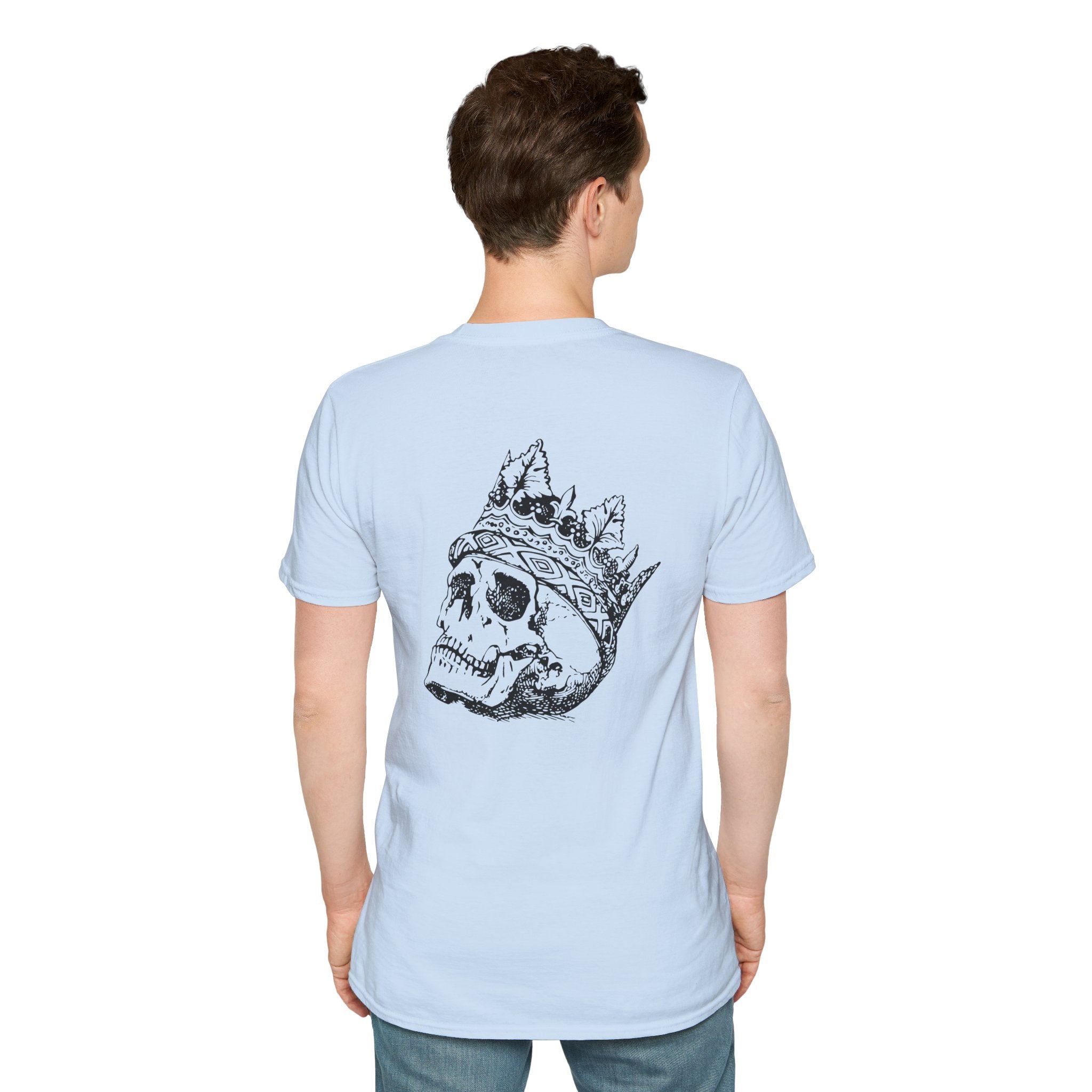 Skeleton Sports Tee — "I Only Need One Thing" Football & Soccer Graphic Shirt