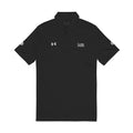 Men's Embroidered Performance Polo — Black Under Armour with Logo