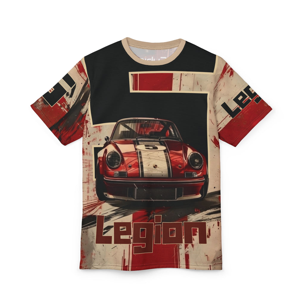 Retro Racing Car Tee | Vintage Porsche Graphic, Legion Stripes