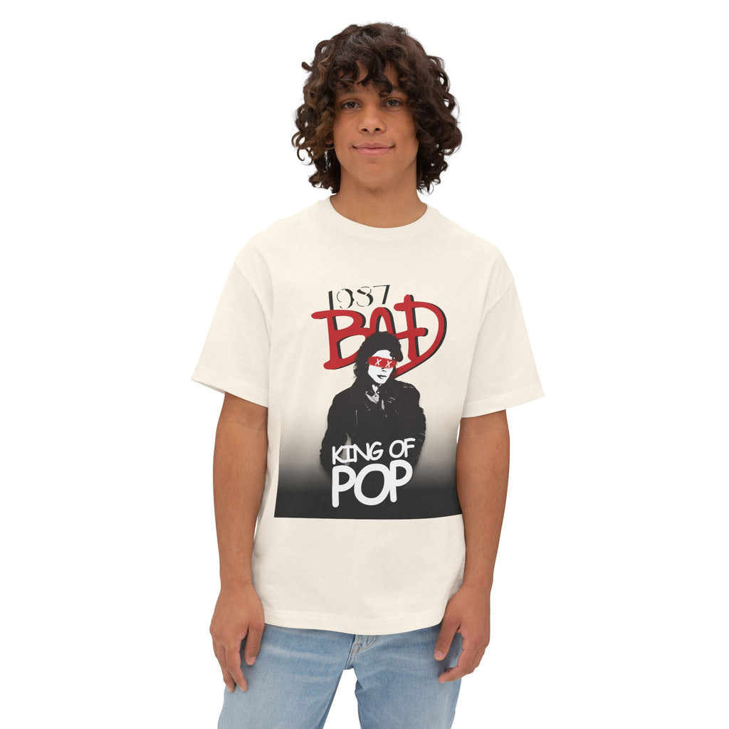 1987 BAD King of Pop Tee — Vintage Michael Jackson Concert Shirt