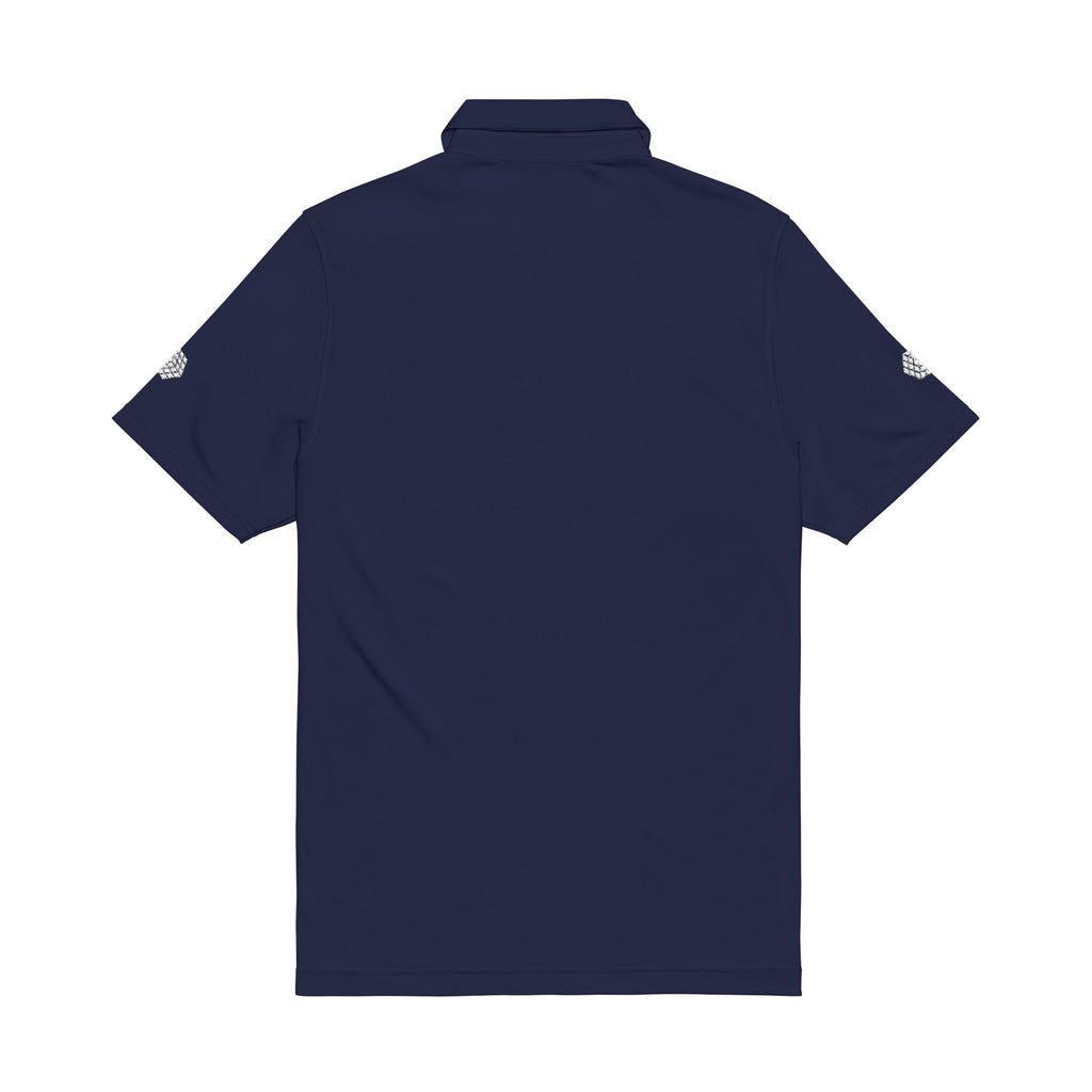 Men's Embroidered Performance Polo — Black Under Armour with Logo