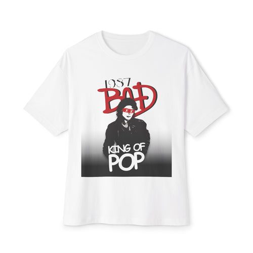 1987 BAD King of Pop Tee — Vintage Michael Jackson Concert Shirt