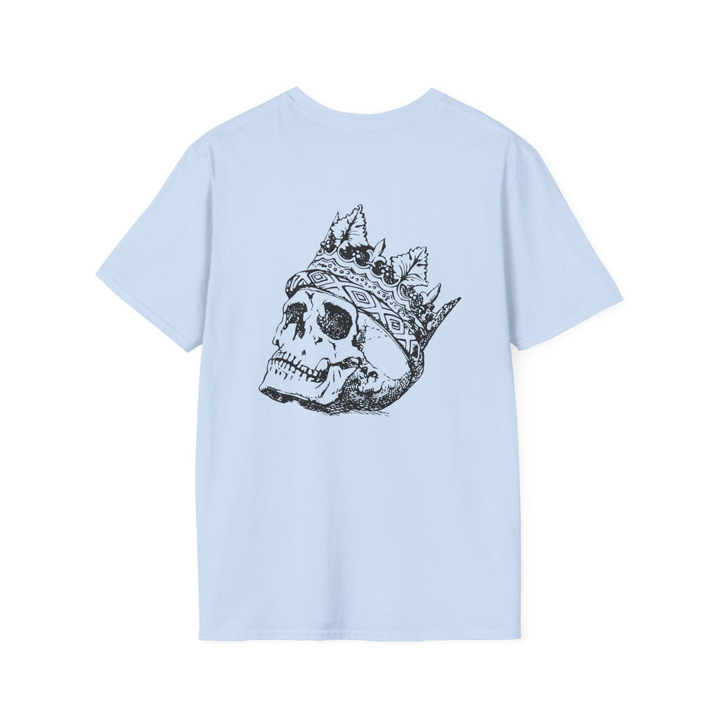 Skeleton Sports Tee — "I Only Need One Thing" Football & Soccer Graphic Shirt