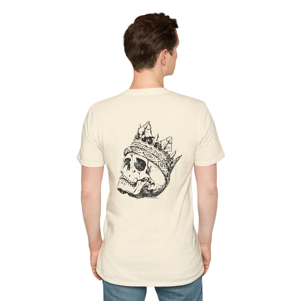 Skeleton Sports Tee — "I Only Need One Thing" Football & Soccer Graphic Shirt