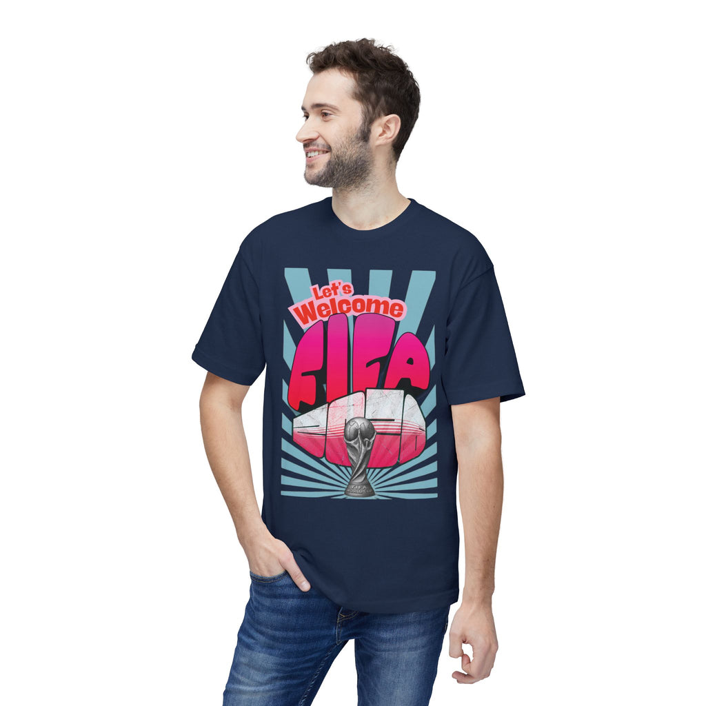 World Cup 2026 Soccer T-Shirt — FIFA Trophy Retro Graphic Tee