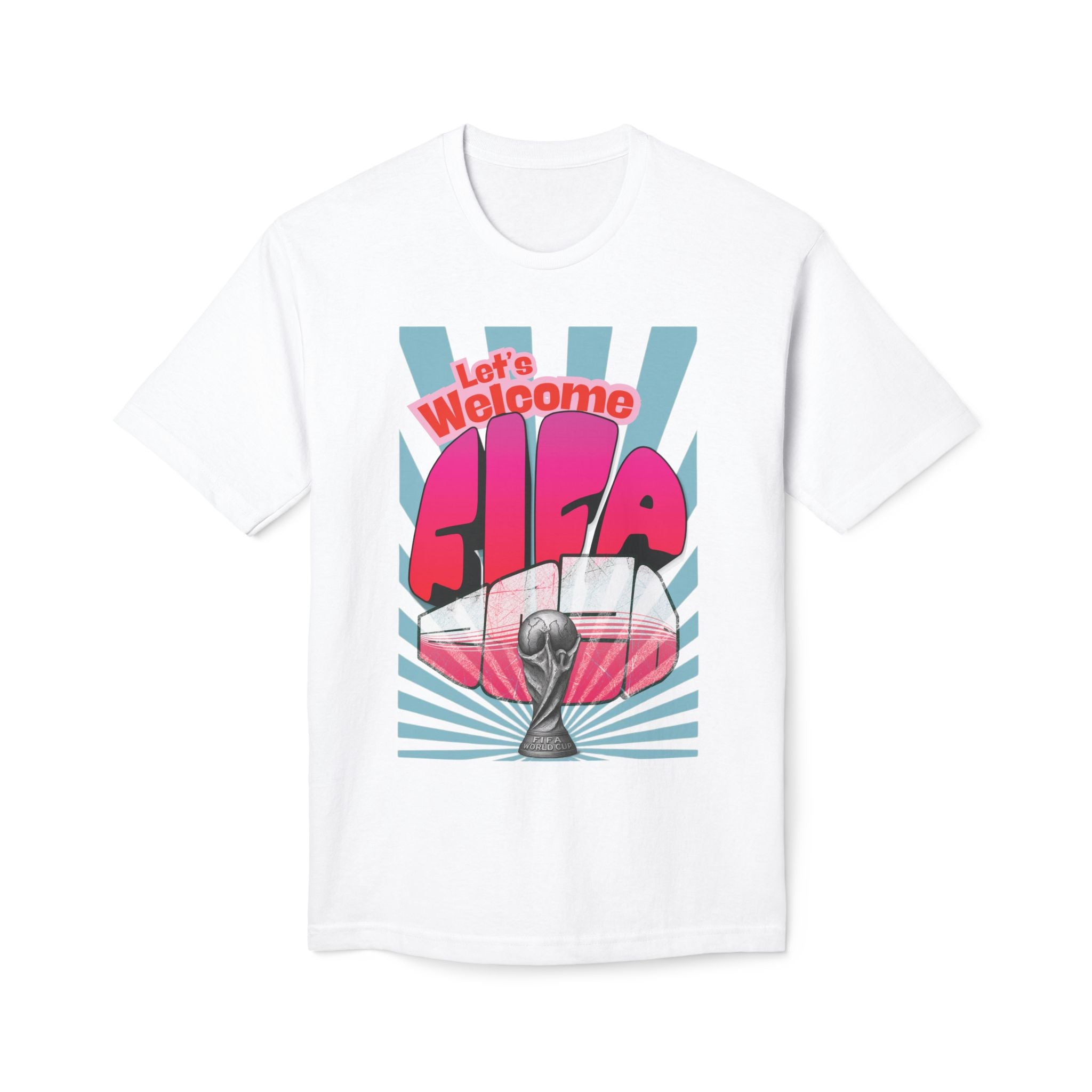 World Cup 2026 Soccer T-Shirt — FIFA Trophy Retro Graphic Tee