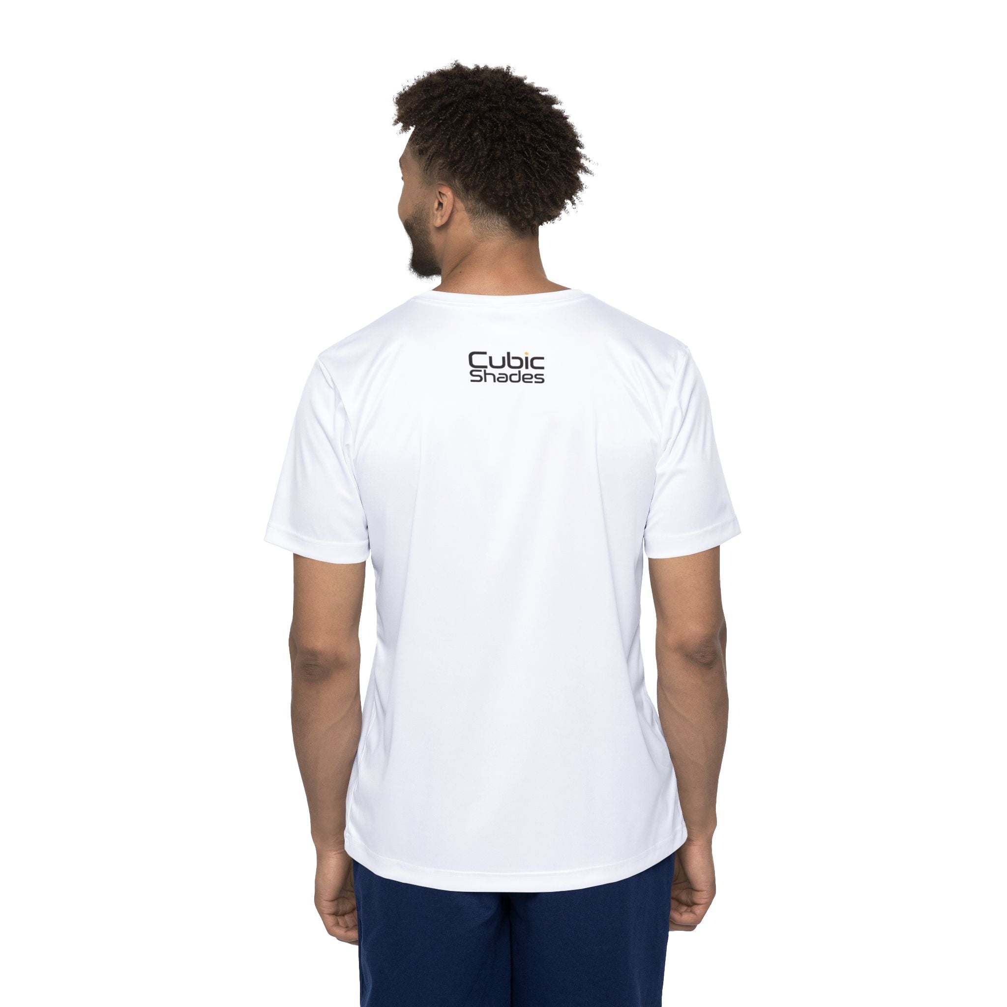 BELIEVER Oversized Tee — Bold Vertical Typography with Diagonal X Graphic