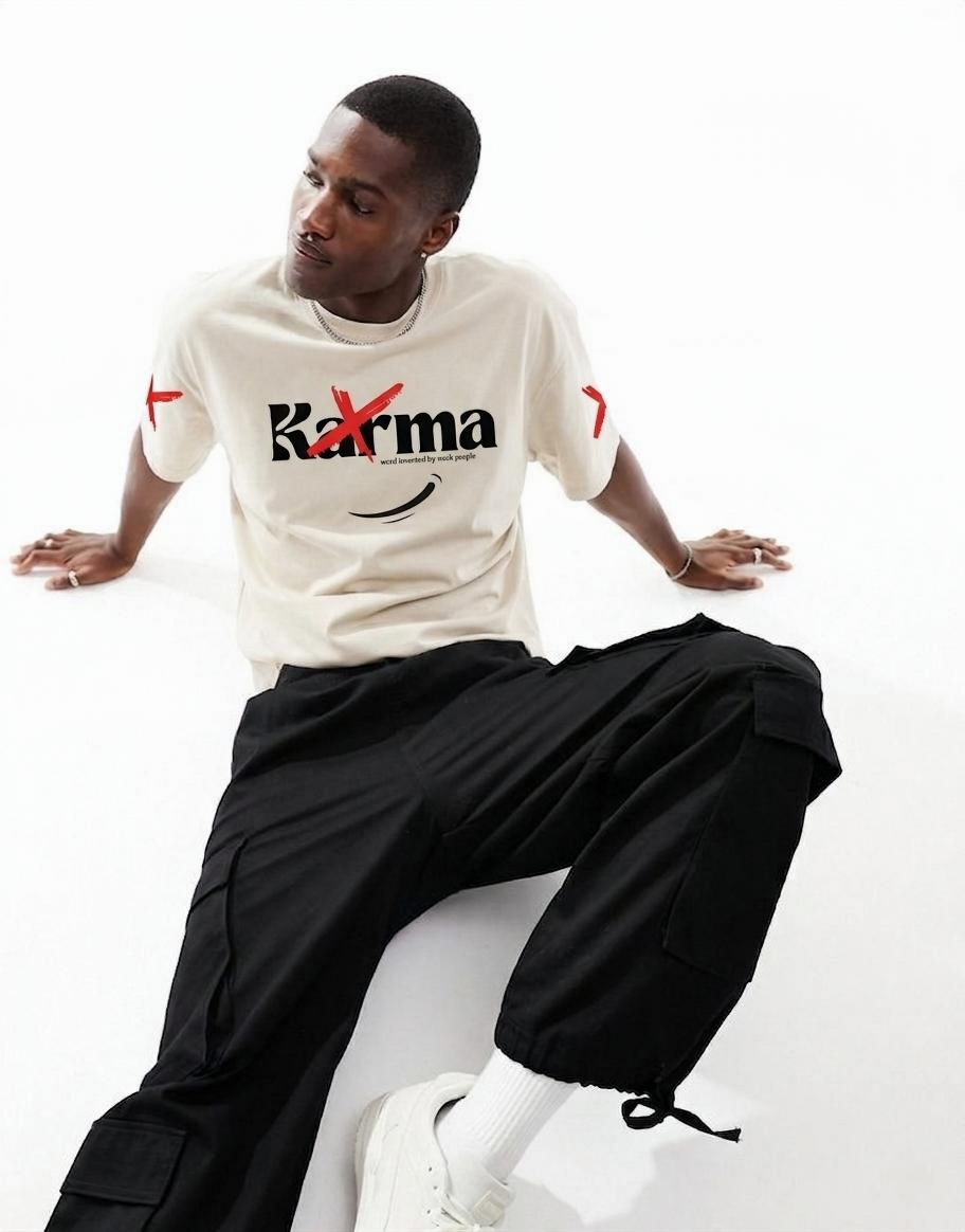 Oversized faded t-shirt